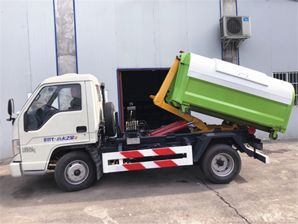國五福田時(shí)代車廂可卸式垃圾車
