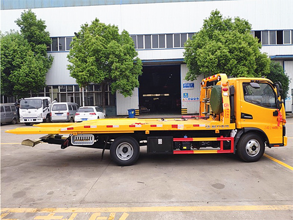 江淮V5一拖二藍(lán)牌清障車