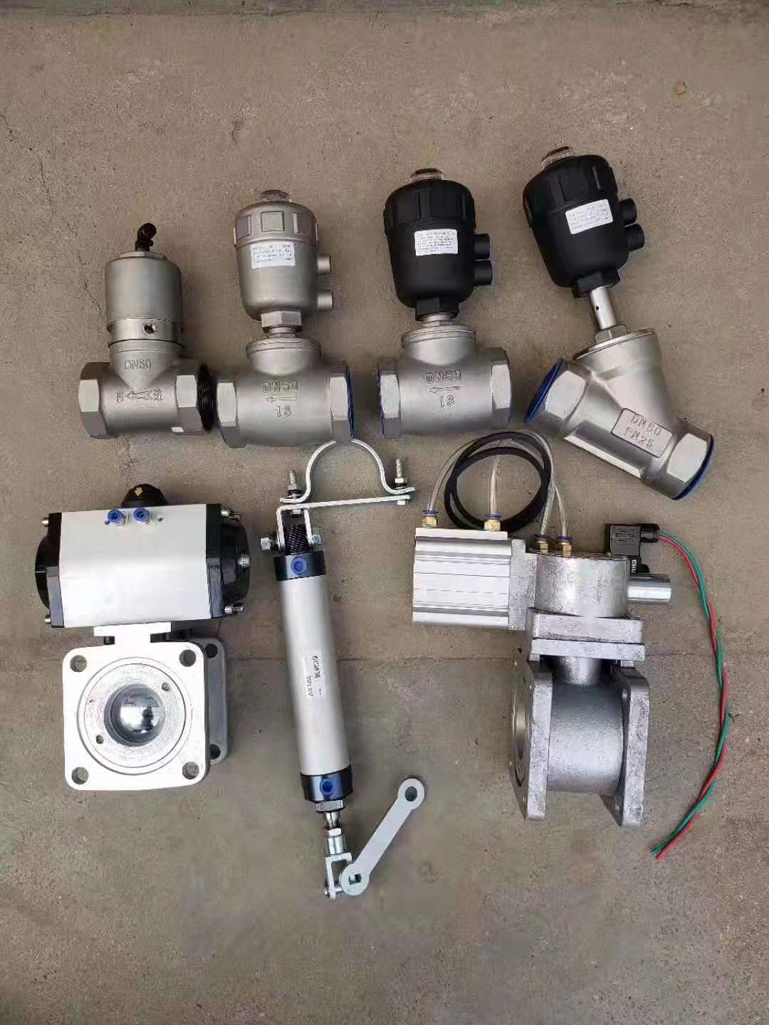 多款氣動(dòng)閥，灑水車(chē)氣動(dòng)球閥