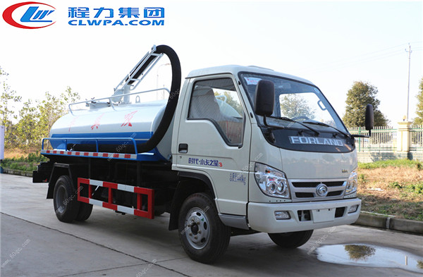 福田時(shí)代藍(lán)牌吸糞車(chē)