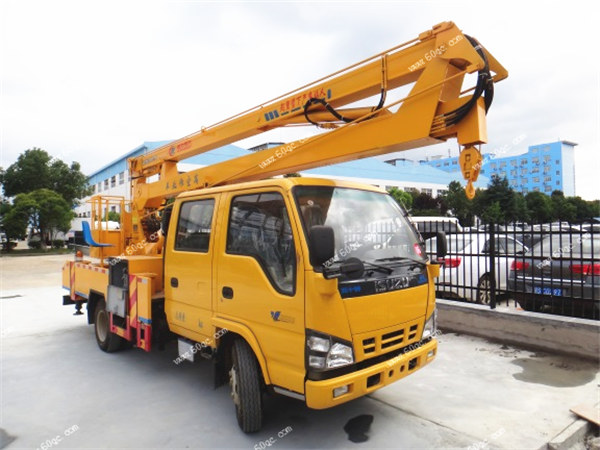 慶鈴五十鈴雙排16米高空作業(yè)車 慶鈴五十鈴雙排16米高空作業(yè)車