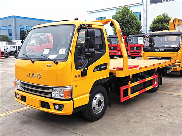 江淮康玲藍(lán)牌一拖二清障車(chē)